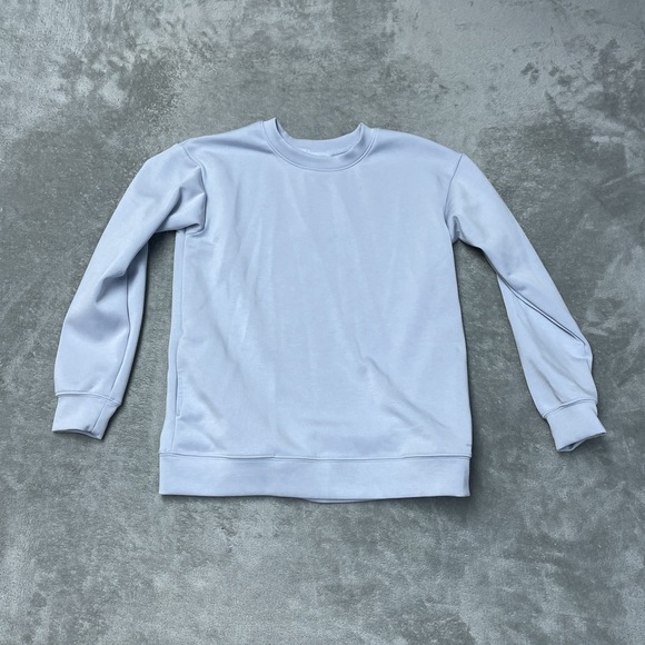 Mondetta Tops - Mondetta Women's S Activewear Sweatshirt Light Blue a2307